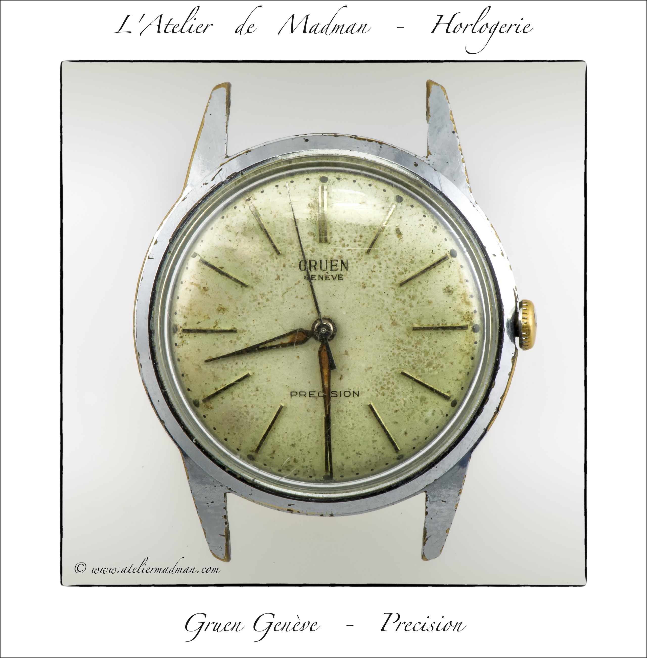 Pièce Horlogerie Gruen 275 - Minuterie Pour Montre, Neuve Sans étiquette