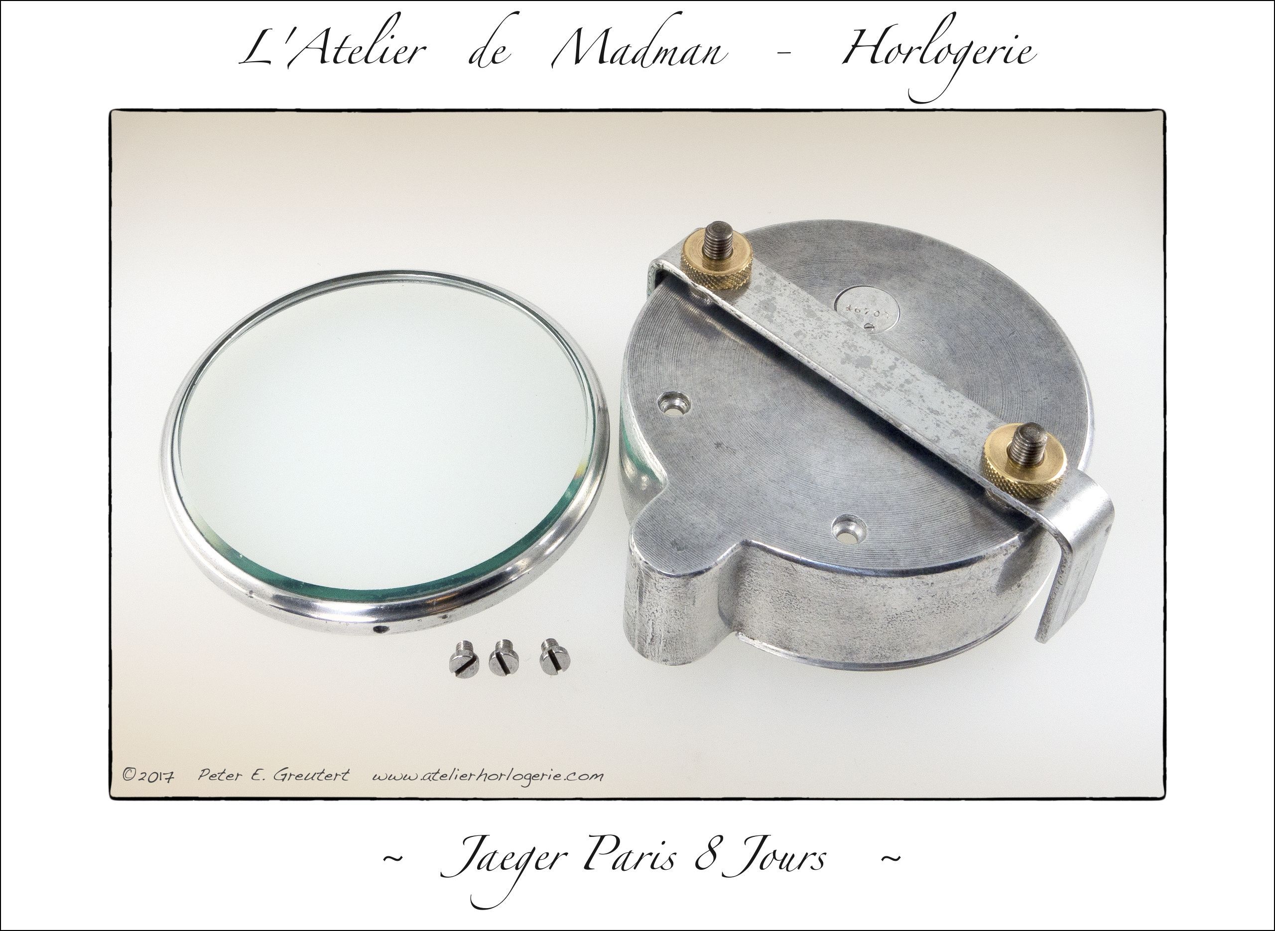 Écrin Pour Montre Jaeger 8 Jours - Occasion, Pour Collectionneurs