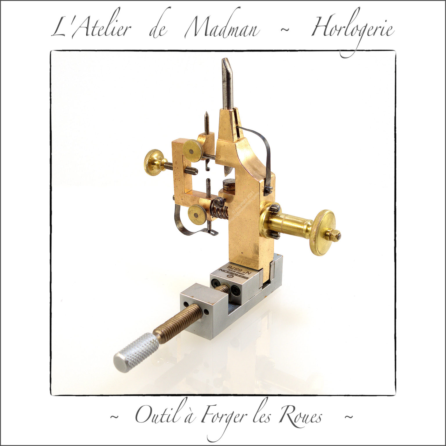 Outils Horloger Fraises à Pivots - Occasion - Pour Réparation De Montres