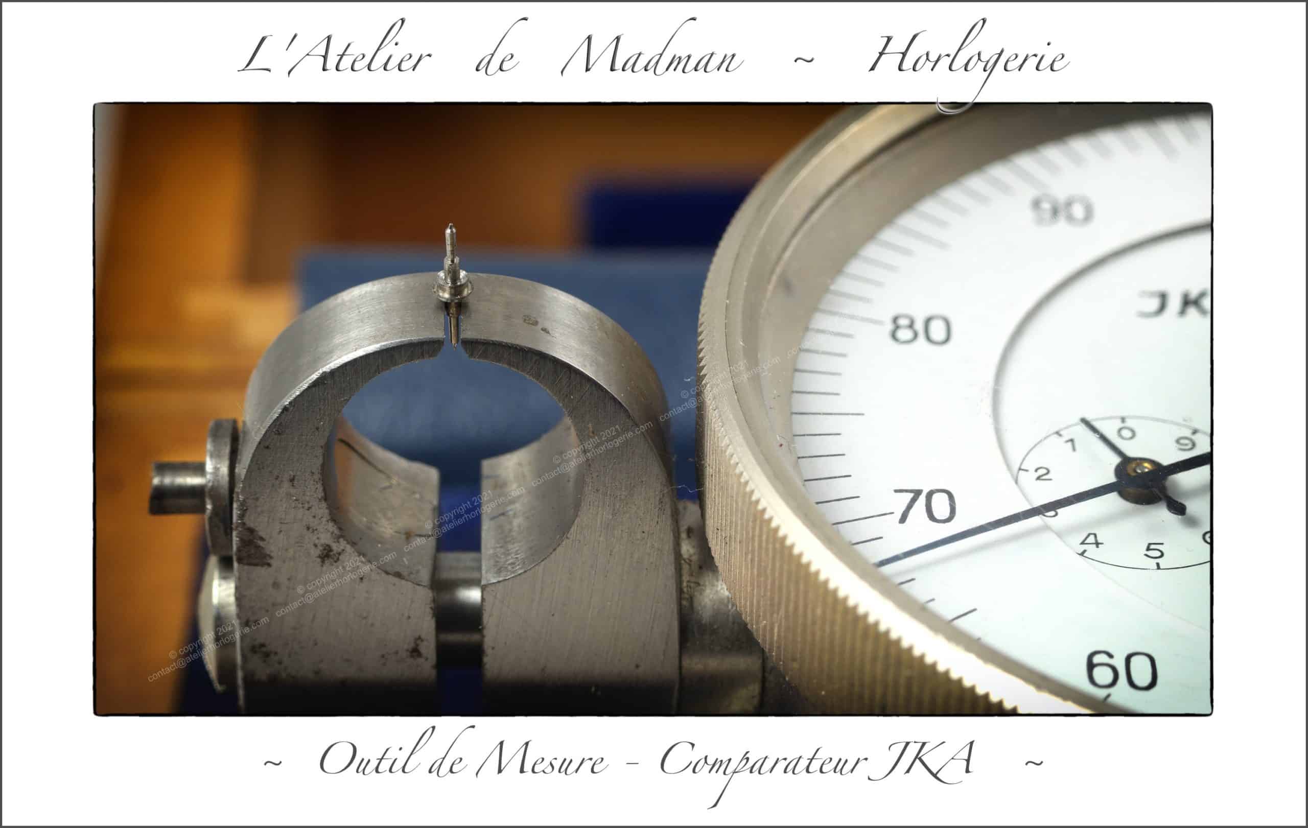 Outillage Horloger - Outils de Mesure - L'Atelier de Madman - Horlogerie